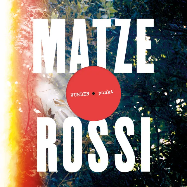 Matze Rossi - WUNDER.punkt Cover Artwork